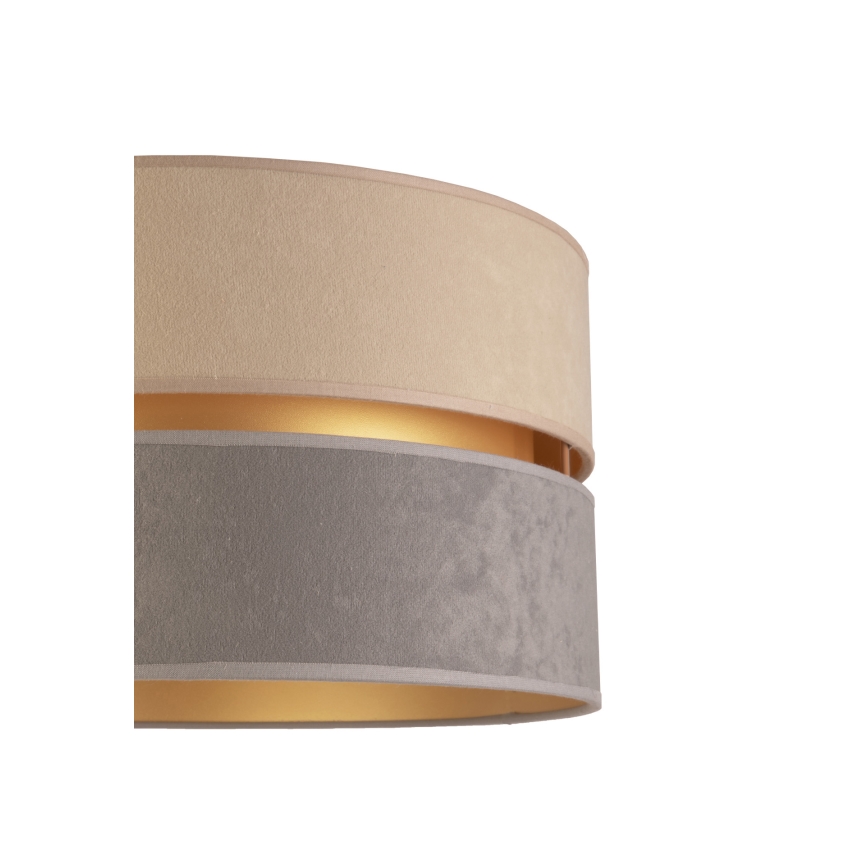 Duolla - Floor lamp DUO 1xE27/60W/230V d. 44 cm beige/grey/white