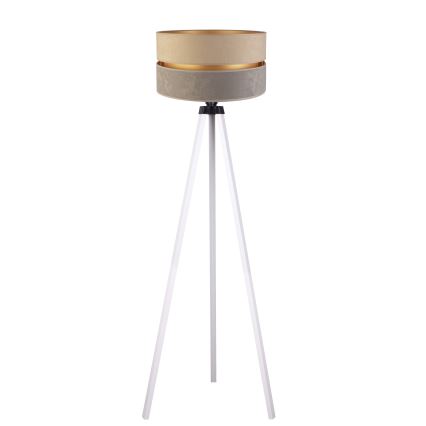 Duolla - Floor lamp DUO 1xE27/60W/230V d. 44 cm beige/grey/white