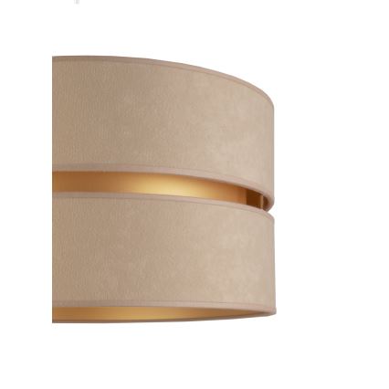 Duolla - Floor lamp DUO 1xE27/60W/230V d. 44 cm beige/wenge