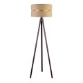 Duolla - Floor lamp DUO 1xE27/60W/230V d. 44 cm beige/wenge
