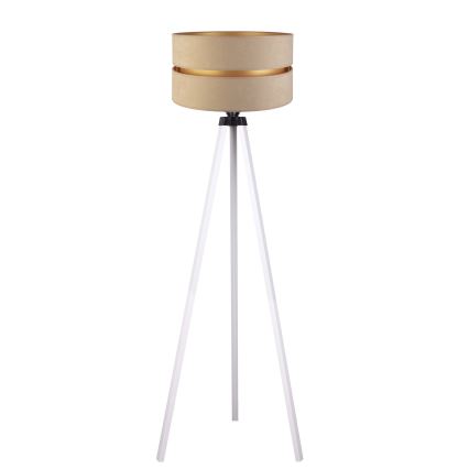 Duolla - Floor lamp DUO 1xE27/60W/230V d. 44 cm beige/white
