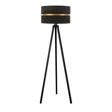 Duolla - Floor lamp DUO 1xE27/60W/230V d. 44 cm black/wenge