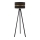 Duolla - Floor lamp DUO 1xE27/60W/230V d. 44 cm black/wenge
