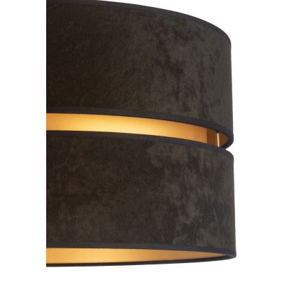 Duolla - Floor lamp DUO 1xE27/60W/230V d. 44 cm black/wenge