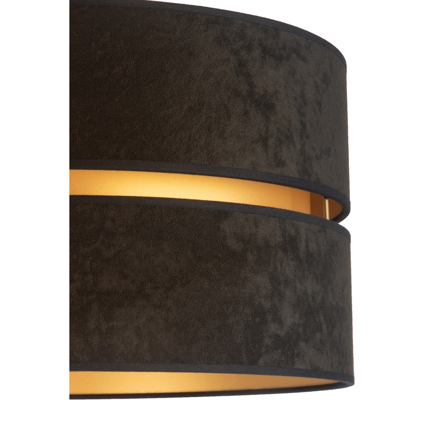 Duolla - Floor lamp DUO 1xE27/60W/230V d. 44 cm black/wenge