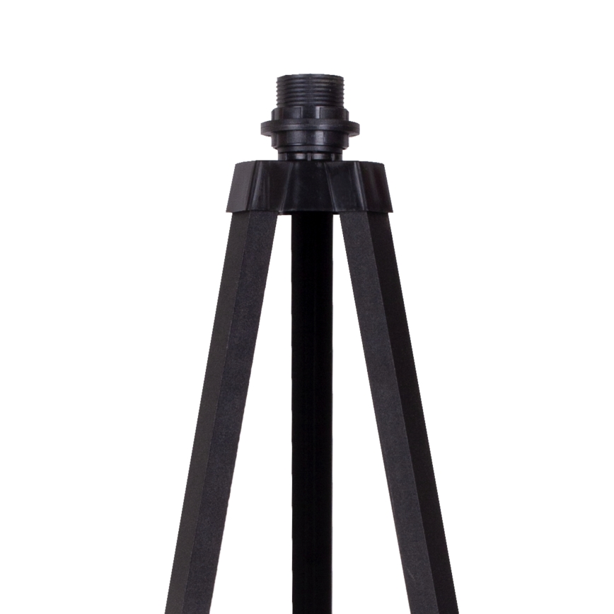 Duolla - Floor lamp DUO 1xE27/60W/230V d. 44 cm black/wenge