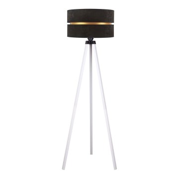 Duolla - Floor lamp DUO 1xE27/60W/230V d. 44 cm black/white