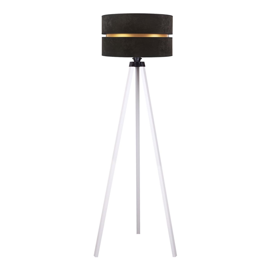 Duolla - Floor lamp DUO 1xE27/60W/230V d. 44 cm black/white