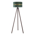 Duolla - Floor lamp DUO 1xE27/60W/230V d. 44 cm green/brown