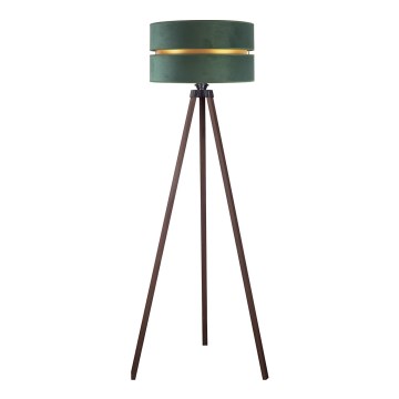 Duolla - Floor lamp DUO 1xE27/60W/230V d. 44 cm green/brown
