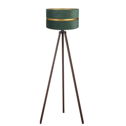Duolla - Floor lamp DUO 1xE27/60W/230V d. 44 cm green/brown