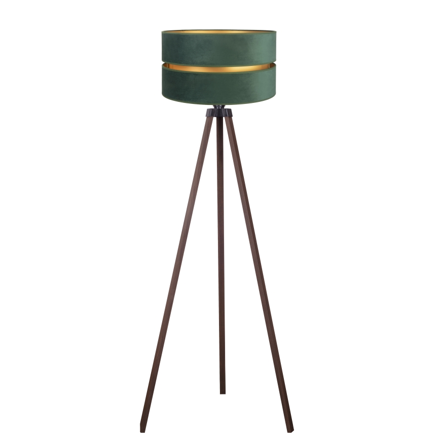 Duolla - Floor lamp DUO 1xE27/60W/230V d. 44 cm green/brown