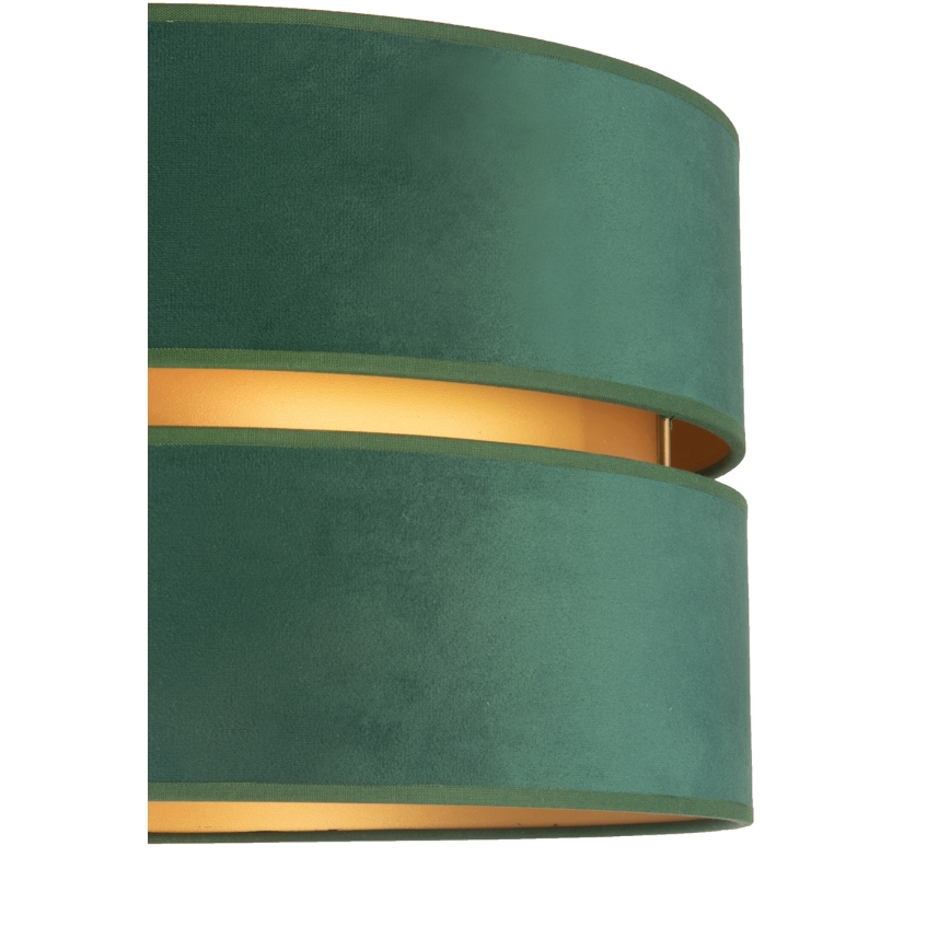 Duolla - Floor lamp DUO 1xE27/60W/230V d. 44 cm green/wenge