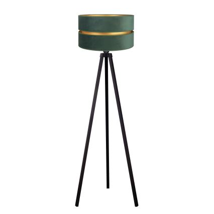 Duolla - Floor lamp DUO 1xE27/60W/230V d. 44 cm green/wenge