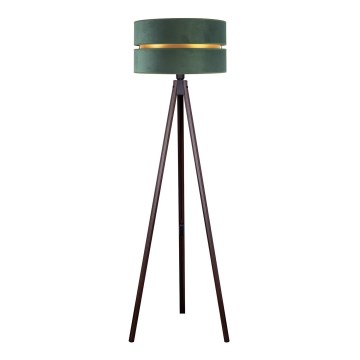 Duolla - Floor lamp DUO 1xE27/60W/230V d. 44 cm green/wenge