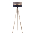 Duolla - Floor lamp DUO 1xE27/60W/230V d. 44 cm grey/blue/beige