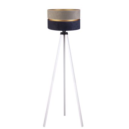 Duolla - Floor lamp DUO 1xE27/60W/230V d. 44 cm grey/blue/white