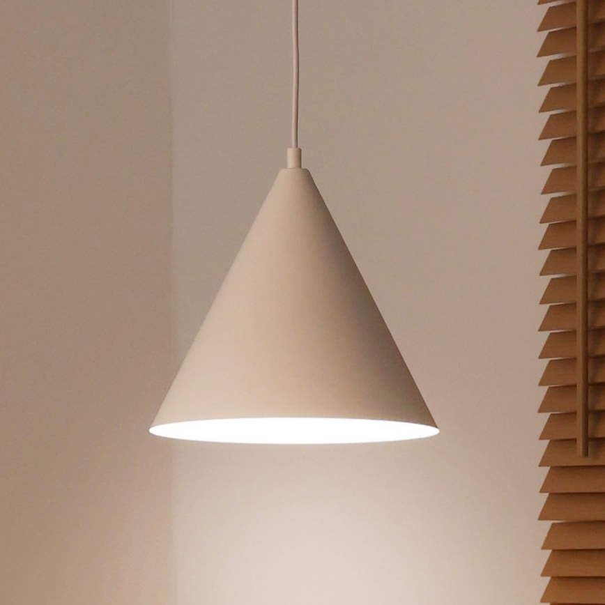 Duolla - IRONLINE Cable-Hung Pendant Light 1×G9/3W/230V Ø 25 cm White