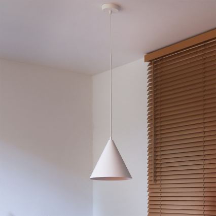 Duolla - IRONLINE Cable-Hung Pendant Light 1×G9/3W/230V Ø 25 cm White