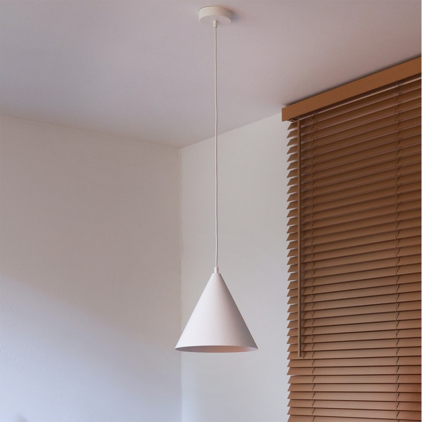 Duolla - IRONLINE Cable-Hung Pendant Light 1×G9/3W/230V Ø 25 cm White