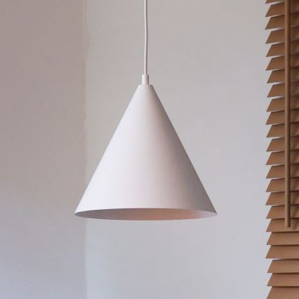 Duolla - IRONLINE Cable-Hung Pendant Light 1×G9/3W/230V Ø 25 cm White