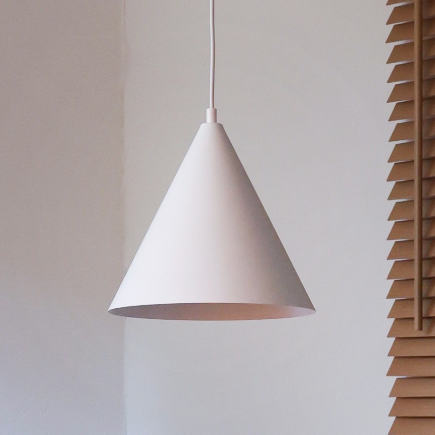 Duolla - IRONLINE Cable-Hung Pendant Light 1×G9/3W/230V Ø 25 cm White