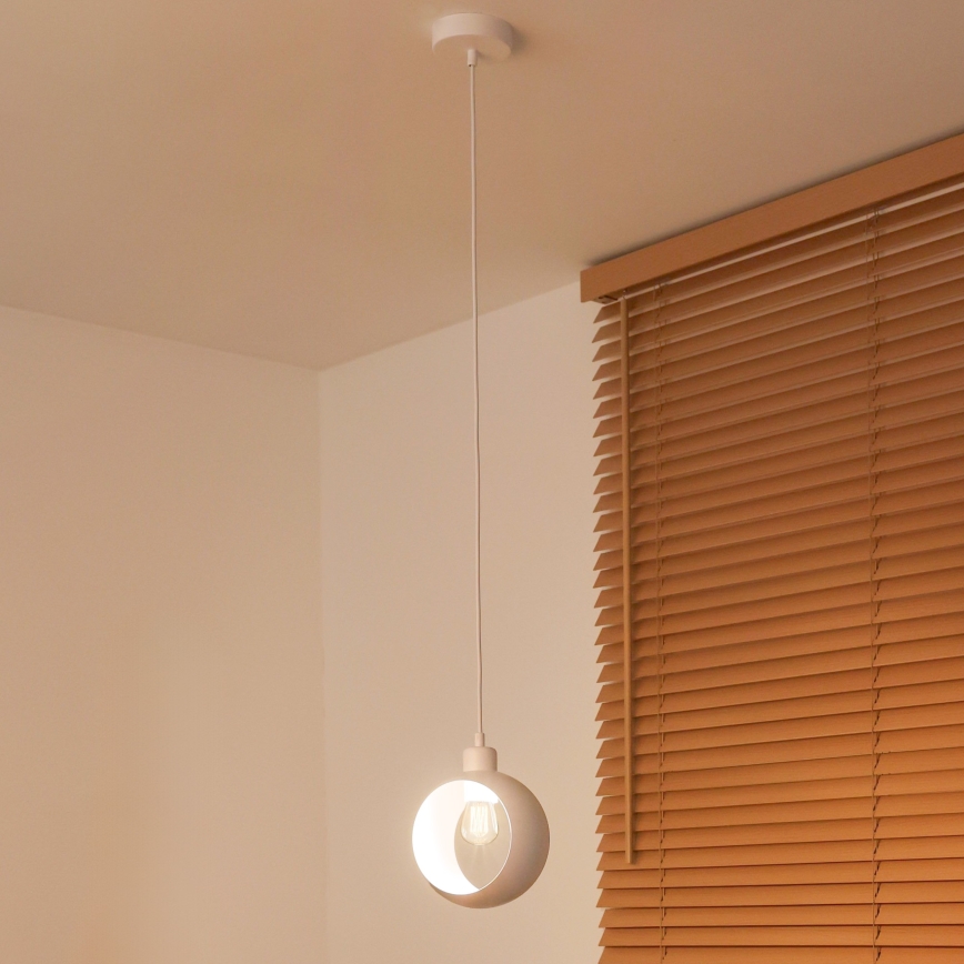 Duolla - IRONLINE Cable Pendant Lamp 1xE27/15W/230V White