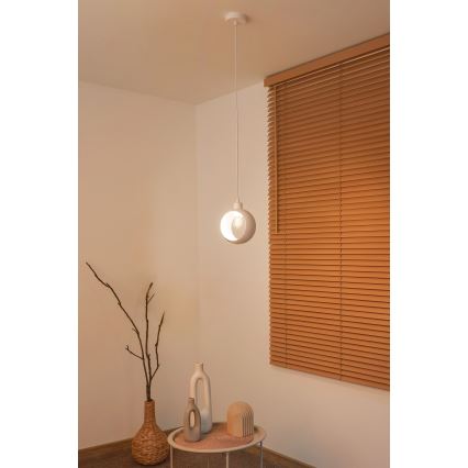 Duolla - IRONLINE Cable Pendant Lamp 1xE27/15W/230V White