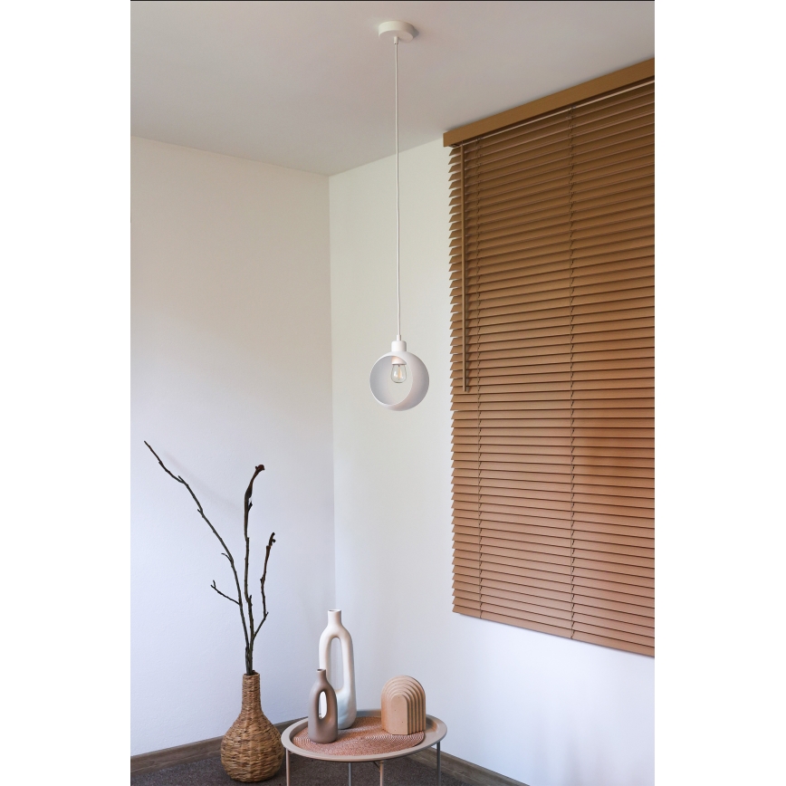 Duolla - IRONLINE Cable Pendant Lamp 1xE27/15W/230V White