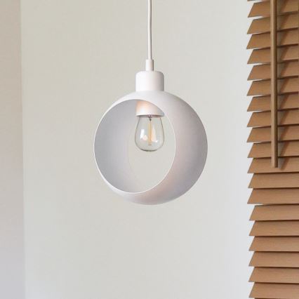 Duolla - IRONLINE Cable Pendant Lamp 1xE27/15W/230V White