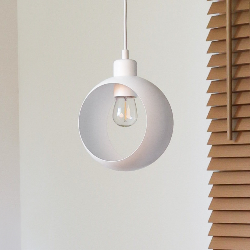 Duolla - IRONLINE Cable Pendant Lamp 1xE27/15W/230V White