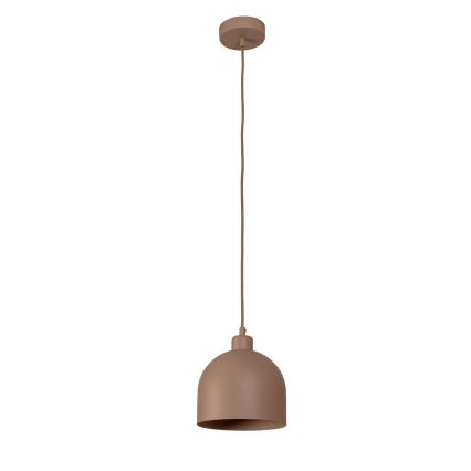 Duolla - IRONLINE Cable Pendant Light 1xE27/15W/230V Ø 17 cm, Beige