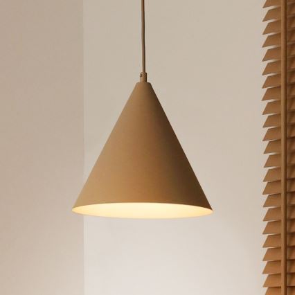 Duolla - IRONLINE Cable Pendant Light 1xG9/3W/230V Ø 25 cm Beige