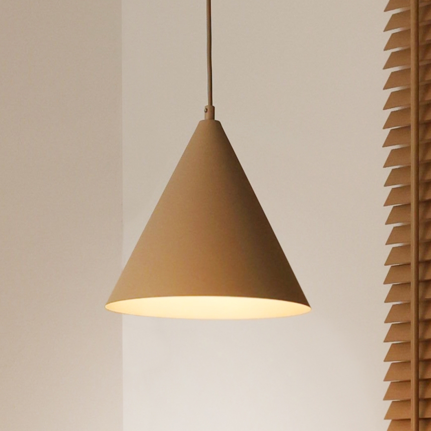 Duolla - IRONLINE Cable Pendant Light 1xG9/3W/230V Ø 25 cm Beige