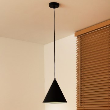 Duolla - IRONLINE Cable Pendant Light 1xG9/3W/230V Ø 25 cm Black