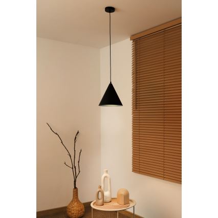 Duolla - IRONLINE Cable Pendant Light 1xG9/3W/230V Ø 25 cm Black