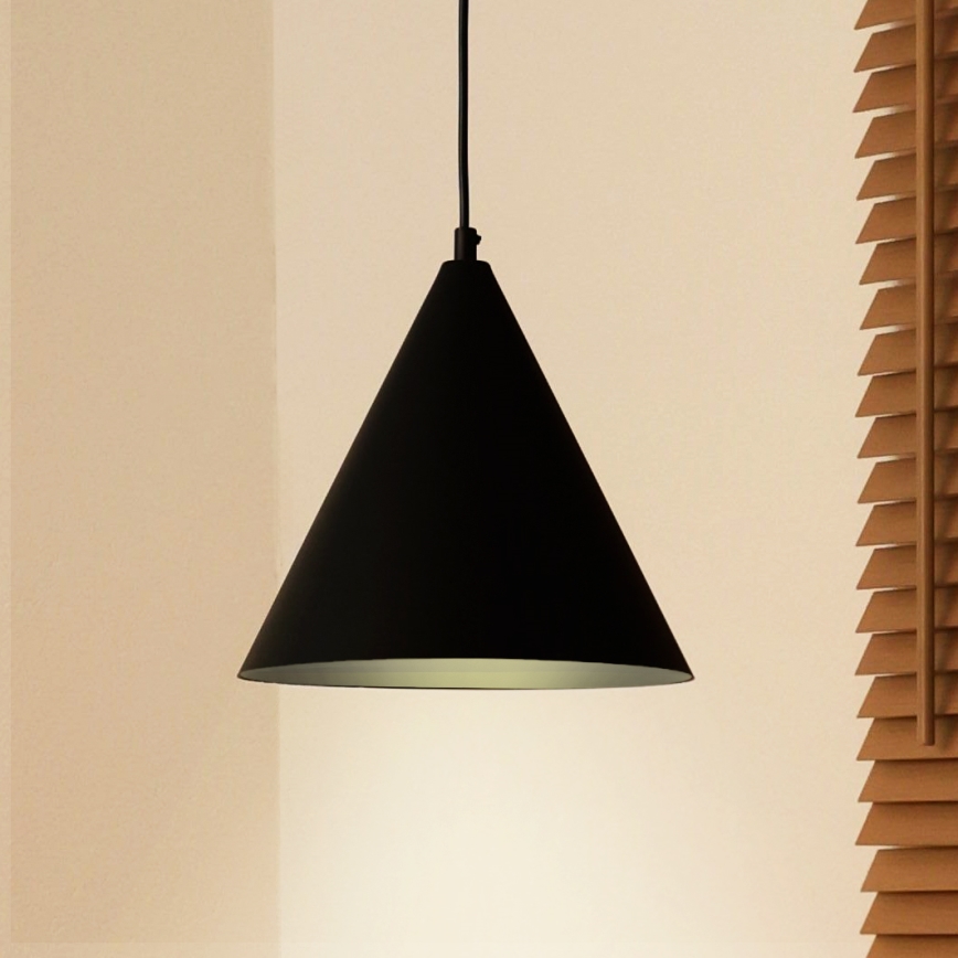 Duolla - IRONLINE Cable Pendant Light 1xG9/3W/230V Ø 25 cm Black