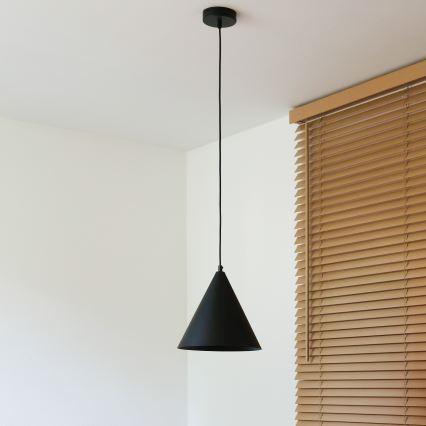 Duolla - IRONLINE Cable Pendant Light 1xG9/3W/230V Ø 25 cm Black