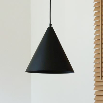 Duolla - IRONLINE Cable Pendant Light 1xG9/3W/230V Ø 25 cm Black