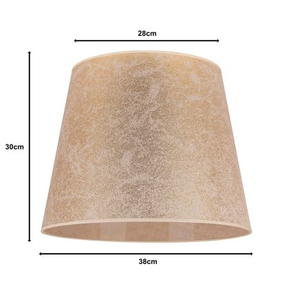 Duolla - Lampshade for chandelier CLASSIC L E27 d. 38 cm gold