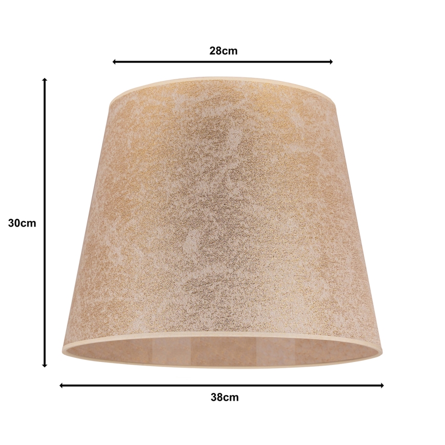 Duolla - Lampshade for chandelier CLASSIC L E27 d. 38 cm gold
