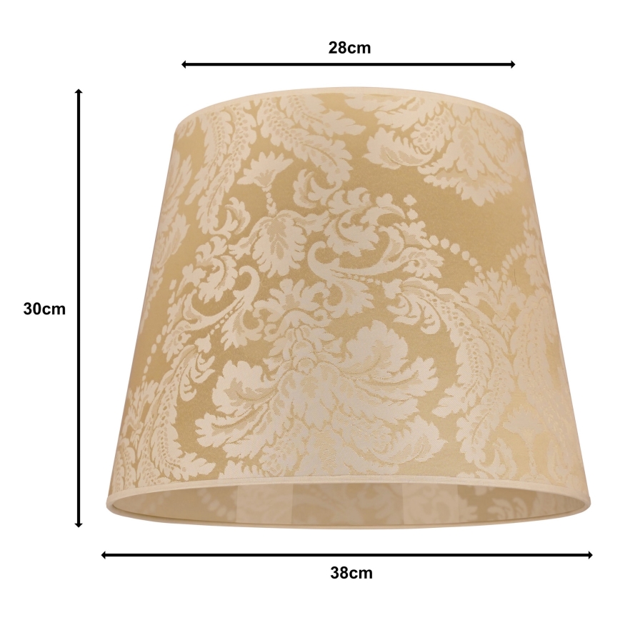 Duolla - Lampshade for chandelier CLASSIC L E27 d. 38 cm gold