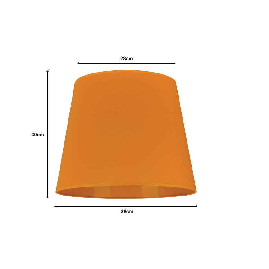 Duolla - Lampshade for floor lamp CLASSIC L E27 d. 38 cm yellow