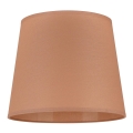 Duolla - Lampshade for table lamp CLASSIC M E27 d. 24 cm brown