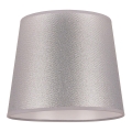 Duolla - Lampshade for table lamp CLASSIC M E27 d. 24 cm silver