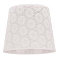 Duolla - Lampshade for table lamp CLASSIC M E27 d. 24 cm white