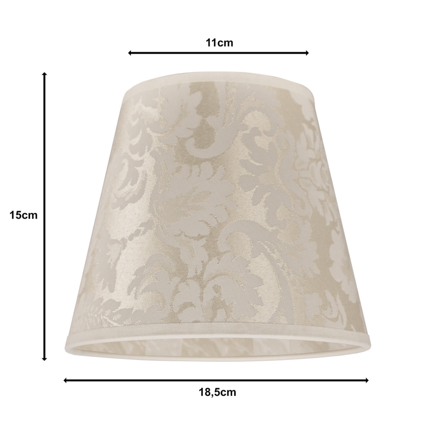 Duolla - Lampshade for table lamp SOFIA XS E14 d. 18,5 cm beige