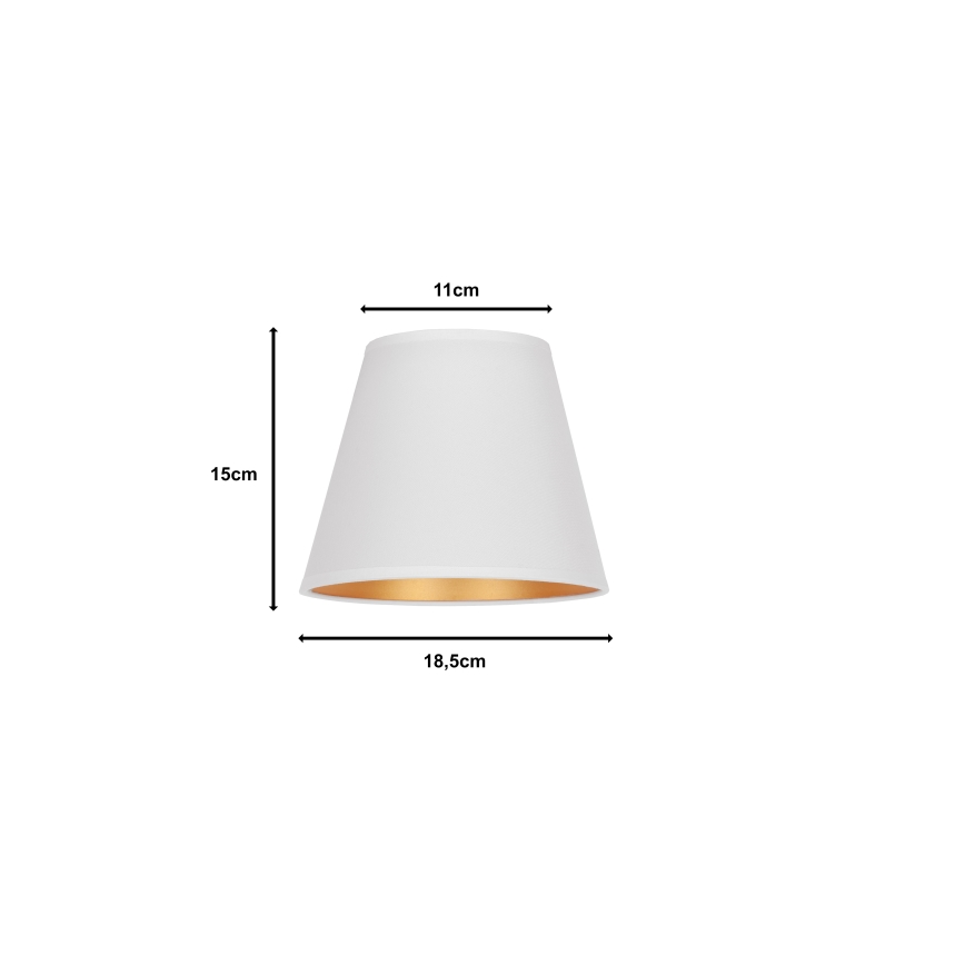 Duolla - Lampshade for table lamp SOFIA XS E14 d. 18,5 cm white