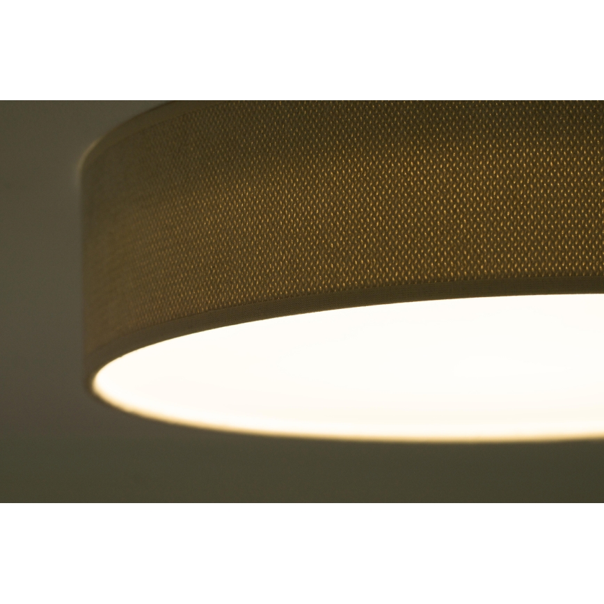 Duolla - LED Ceiling light CORTINA LED/26W/230V d. 30 cm 4000K beige