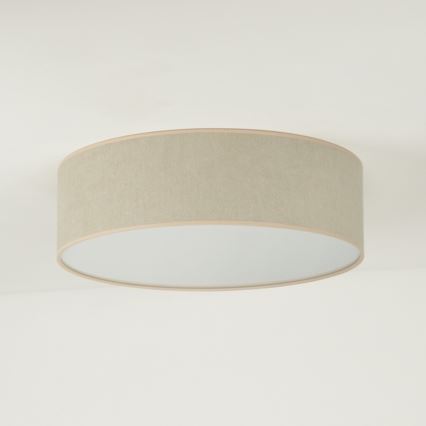 Duolla - LED Ceiling light CORTINA LED/26W/230V d. 30 cm 4000K beige